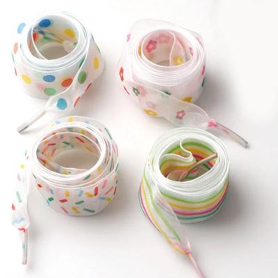 Ширина 2,5 см Длина 80 см/100 см/120 см Прозрачный шнурок для обуви для женщин Девушка Цвет Плоские шнурки Принт Леопард Пряжа Шнурки для обуви