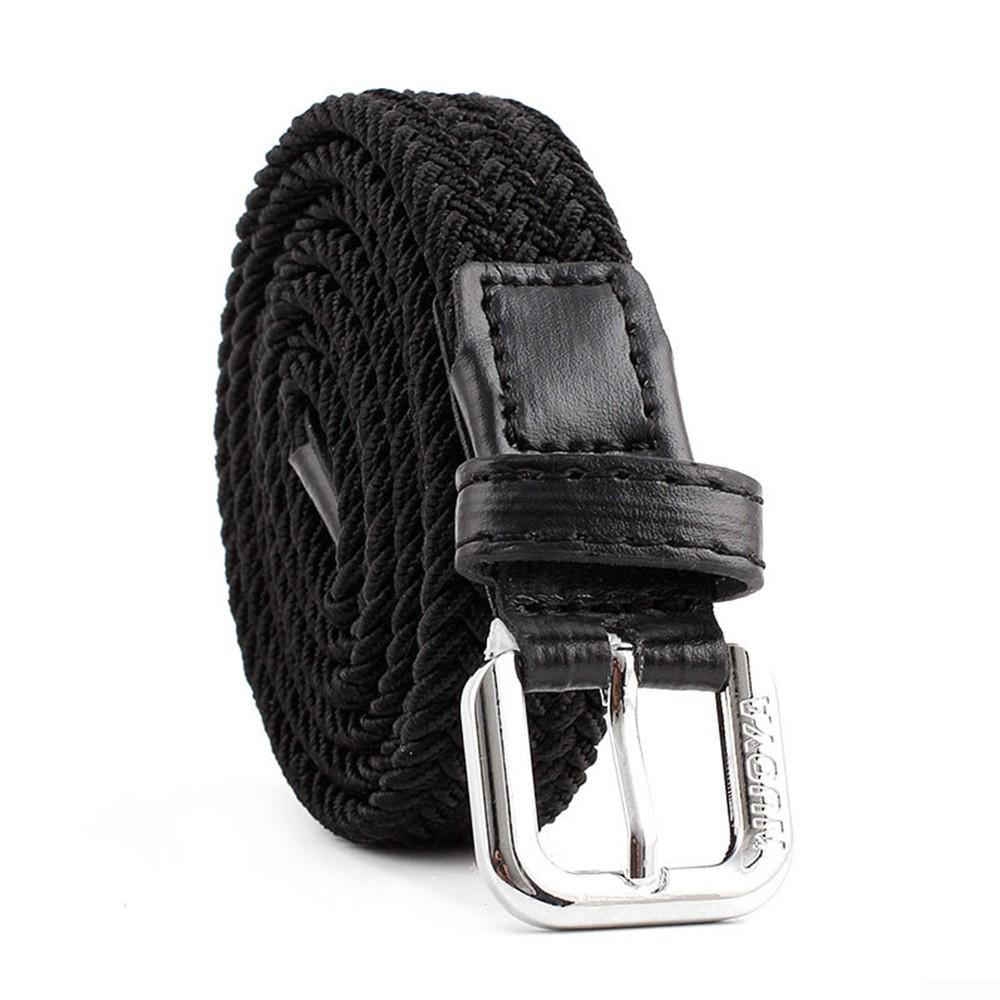 High Quality Children's Braided Webbing Elastic Belt Ideal for Boys and Girls