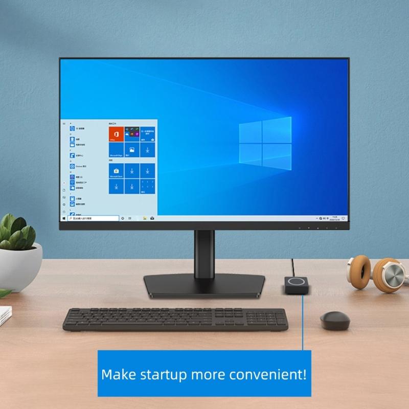 Desktop Start Button Extension Cord For PC Power On/Off Control For Multiple Computer Models