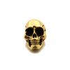 Solid Heavy Brass Skull Head Ornament Table Figurines Decorations Copper Punk Hip Hop Home Decors Accessories Bronze Miniatures