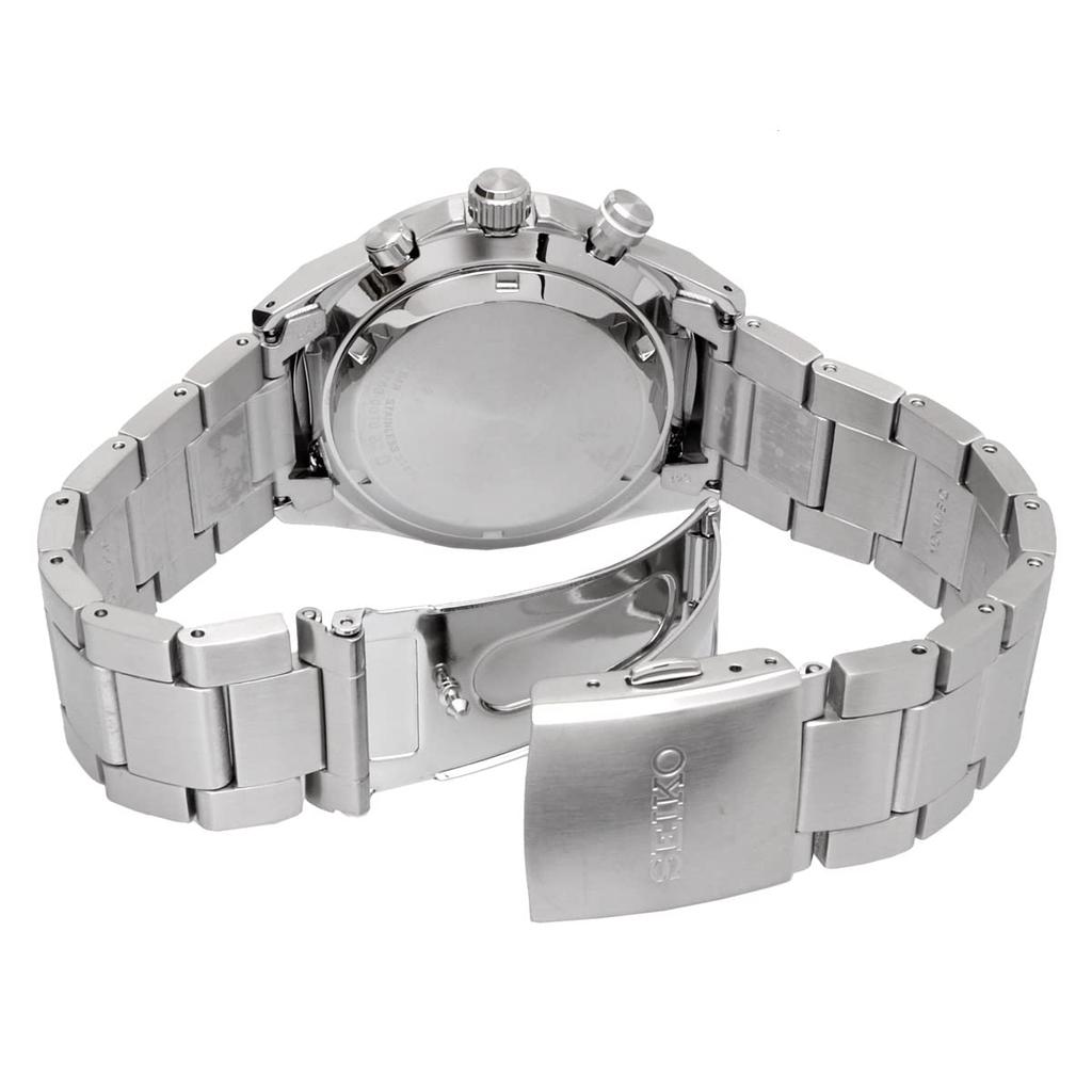 SEIKO Chronograph Quartz Watch SSB397P1 Black Dial Silver [Seiko] Men's [Item]