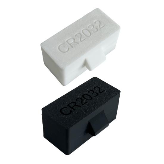 Органайзер для хранения батареек CR2032, кейс-держатель, защита, эффективная организация, компактный, портативный, для дома, для путешествий, держатель батареек CR2032, влагозащищенный