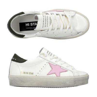 Кроссовки Golden Goose Hi Star Розовые Черная Вкладка Gwf00118 F006872 12170
