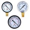 0 To -30 Bar - 0 To 1 Bar Mini Dial Air Vacuum Pressure Gauge Dual Scale Black