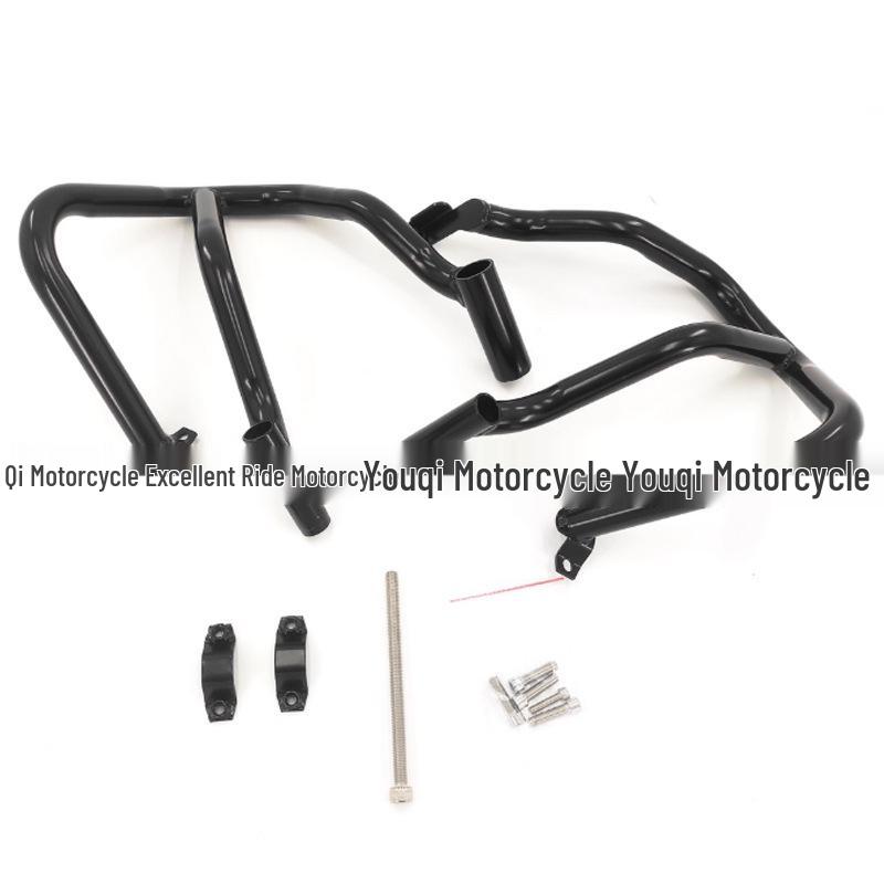 Защитные дуги CFMOTO 450SR из высокоуглеродистой стали: Утолщенные защитные накладки от падений для гонок