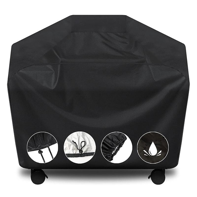 Чехол для гриля-барбекю, водонепроницаемый, против пыли, Weber, сверхмощный, на углях, на открытом воздухе, защитный чехол для барбекю, защита от дождя, чехол для барбекю, 3 размера