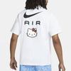 Nike Футболка с логотипом Hello Kitty NRG (Азия) Белые топы унисекс DR6075-100