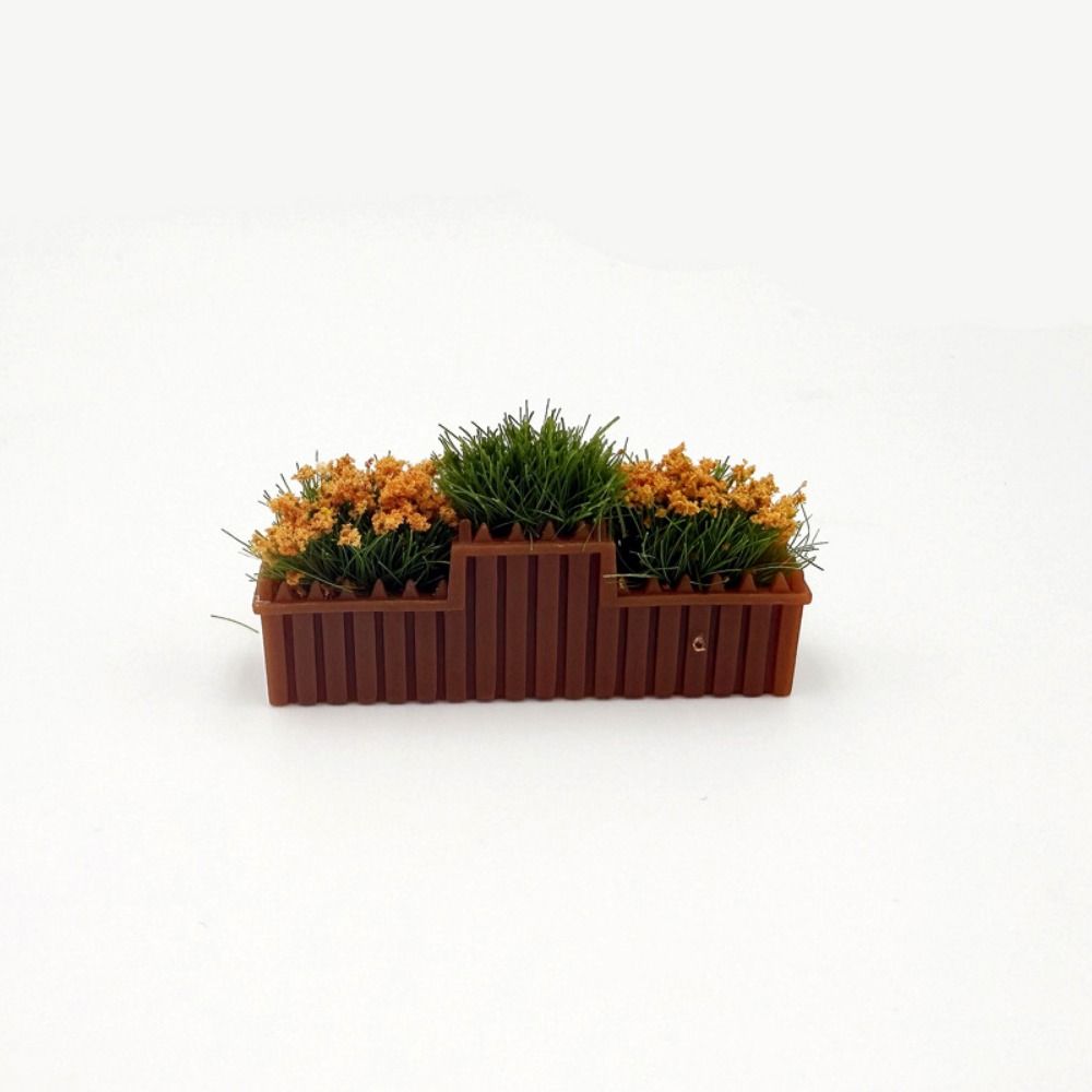 10 Colors Cherry Blossom Flowers 1:12 Scale Garden Lifelike Artificial Flower Doll House Decor
