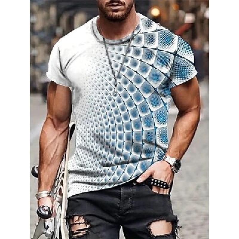 Men's T Shirt Tee Graphic Animal Lion Crew Neck Clothing Apparel 3D Print Outdoor Daily Short Sleeve Print Vintage Fashion Designer