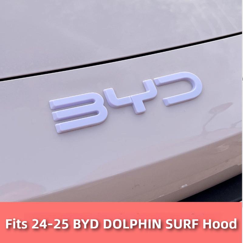 Для BYD Seagull DOLPHIN SURF ATTO 1 Цветные Наклейки с Буквами Передний Задний Логотип Розовый Модифицированная Декорация Кузова Подходит для Seagull