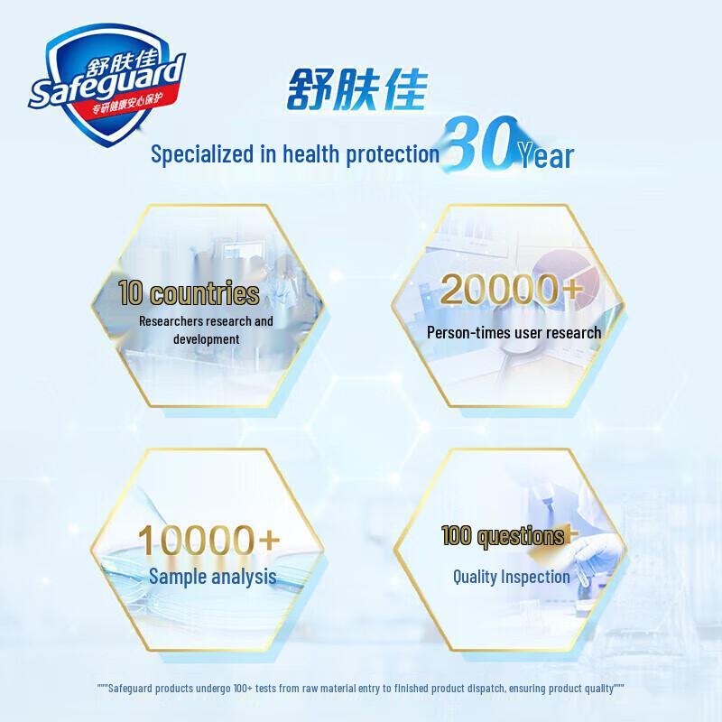 Safeguard Healthy & Refreshing Honeysuckle & Chrysanthemum Shower Gel