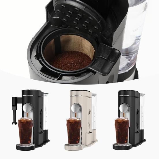 Reusable Stainless Steel Coffee Filter for Ninja Fits PB051 PB040 PB041ST 120-Mesh Fine Replacement for Pods And Grounds Eco-Friendly Coffee Pods