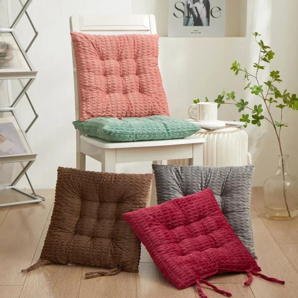 Restaurant Coffee Shop Dining Chair Butt Plush Cushion Square Floor Sit Cushion for Home Office Chair Cushion Home Decor