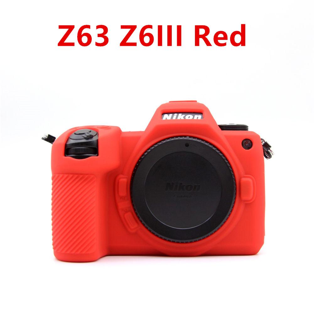 Мягкий силиконовый защитный чехол-накладка для камеры для Nikon Z50 Z50II Z5 Z6 Z7 Z6II Z7II Z6III Z63 Сумка для камеры Резиновая кожа