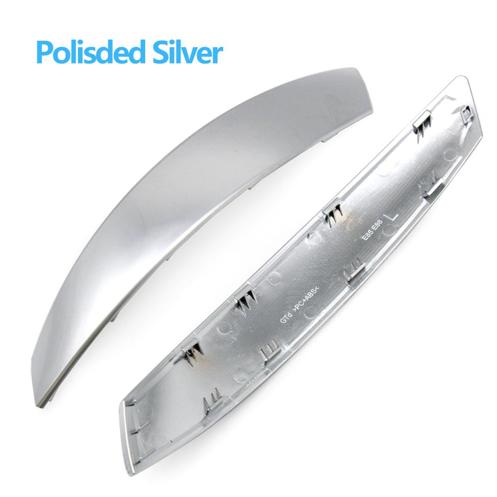 Левая и правая рука водителя, внутренняя дверь, ручка, замена накладки для BMW Z4 E85 E86