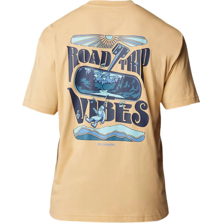 Columbia City Outdoor Collection T Shirt Men's Yellow AE3428-292