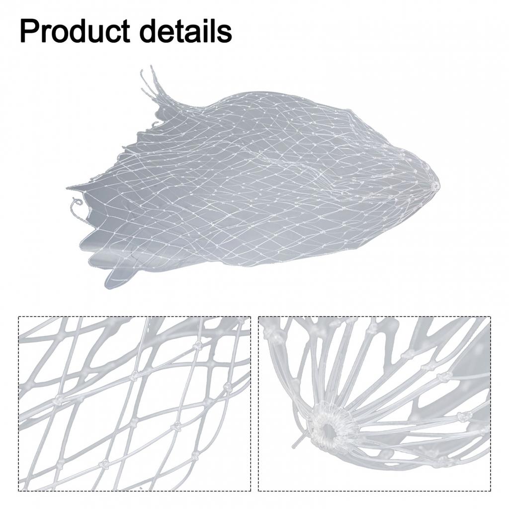 Spare Landing Net Carp Coarse Fishing Replacement Fish Mesh Nylon Net 40~70cm