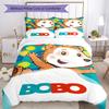 3pcs Bobo Bedding Set Duvet Cover Closure Includes 1 Duvet Cover & 2 Pillowcases, Soft and Comfortable for All Seasons.