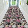 3D Corridor Carpet Minimalist Home Living Room Hallway Carpet Spliced Long Corridor Floor Mats