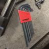 Made in USA BONDHUS Hex Ball Point Long Black Oxide Set BLX7M 10992 L-Wrench Set, Finish, 7-Piece (1.5, 2, 2.5, 3, 4, 5, 6mm) No.