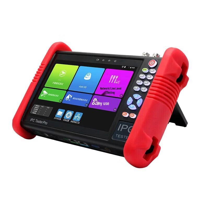 WANGLU IPC-9900 Pro Многофункциональный цифровой и аналоговый тестер видео наблюдения CN вилка (адаптер в комплекте)
