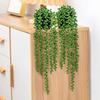 Faux Eucalyptus Vine Potted Hanging Fake Plant Artificial Greenery Vine for Indoor Outdoor Bathroom Living Room Office Wall Decor