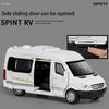 1/32 Scale Benz Sprinter MPV Diecast Car Model Toy, Pull Back Toy Vehicle with Sound and Light for Kids Toddler Boys Girls Gift Collection