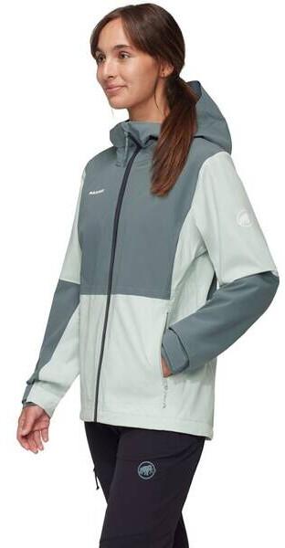 Mammut Linard Guide Hardshell Hooded Jacket (1010-30970) silver sage-strata
