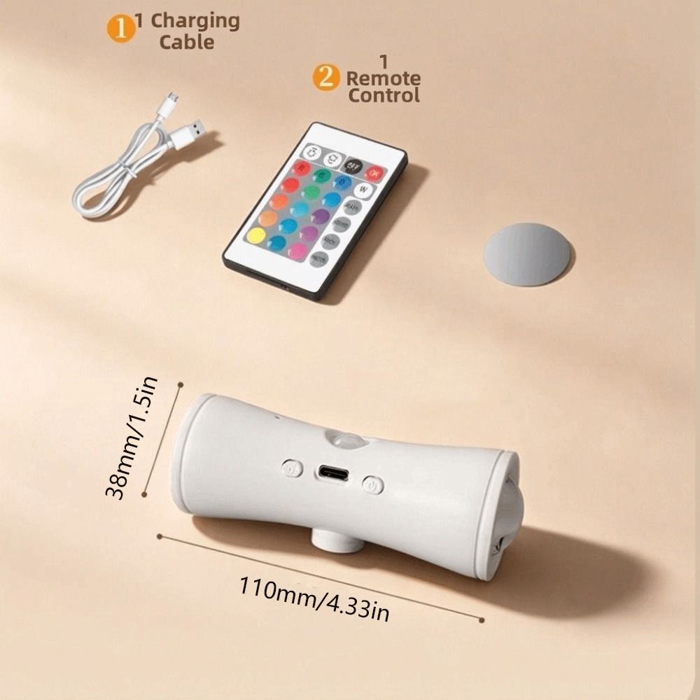 Intelligent Rechargeable Night Light Magnetic Wireless Wall Light Stair