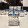 50PCS Transparent Gift Box Candle Packaging Gift Box 5*5*5cm PVC Wedding Candy Box Wedding Party Supplies Gift Packaging