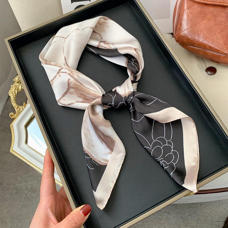 70 квадратных шарф шелковый шарф французский женский высококачественный шарф универсальный подходящий деревенский шарф-рубашка шарф