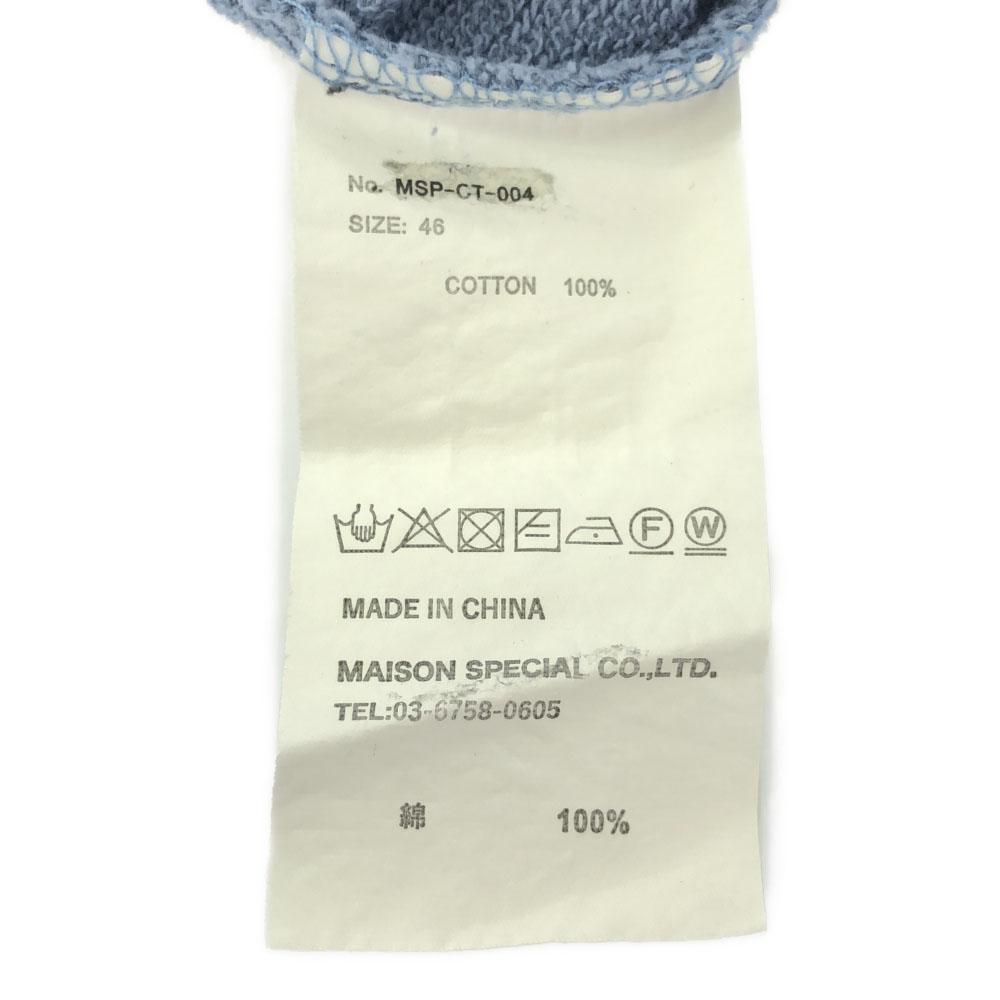 MAISON SPECIAL Long sleeve Sweatshirts 46 Light blue Men's Used