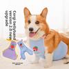 Pet Corgi Special Belly Pocket Belly Protection Clothes Puppy Dog Dog Водонепроницаемый дождевик Anti-Dirty и Anti-Folde Summer Thin