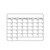 40*30cm Black/White Waterproof Drawing Magnetic Board Cooler Refrigerator Magnet Notepad