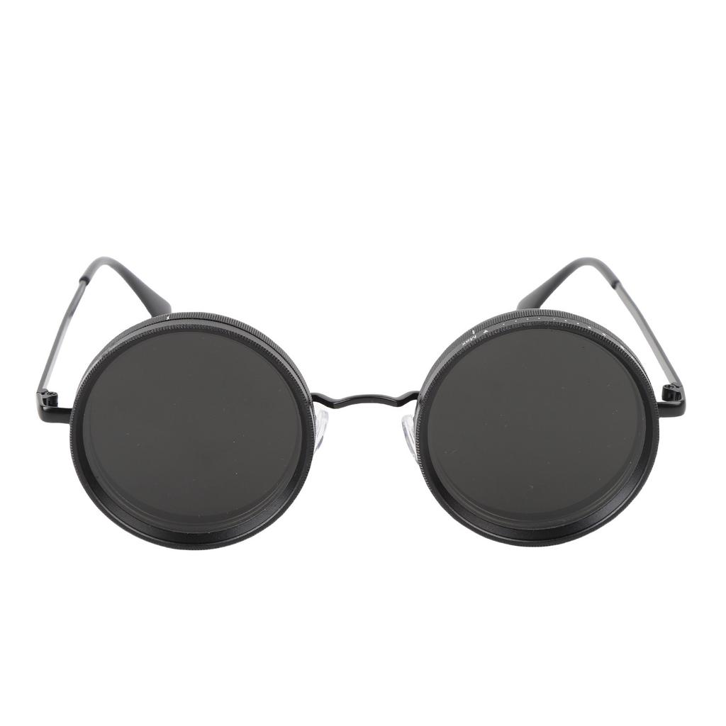 Регулируемые солнцезащитные очки с переменным затемнением, круглые линзы 49 мм, солнцезащитные поляризационные очки с ND-фильтром для мужчин, для рыбалки