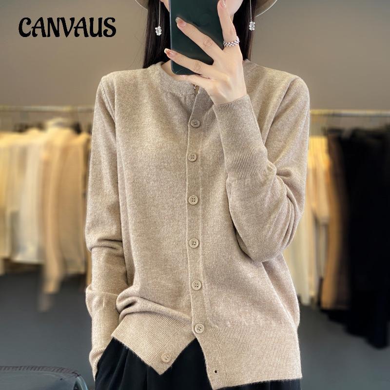 Spring and Autumn Women's Knitwear Long-sleeved Knitted Cardigan Short Jacket Sweater Fashion Temperament Ageing Loose Outerwear Sweater Sweater