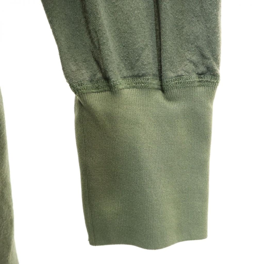 АРМИЯ США 90-х Рубашка для сна С длинным рукавом Толстовка-тренер на молнии до половины L Мужская Б/у