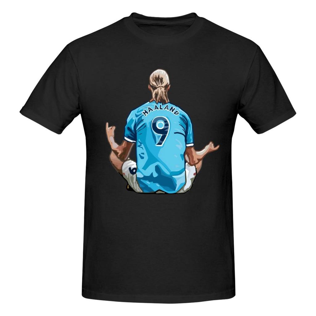 Erling Haaland Vintage T Shirts Graphic Y2k Anime Customized Tshirt For Unisex Wounisex Tops
