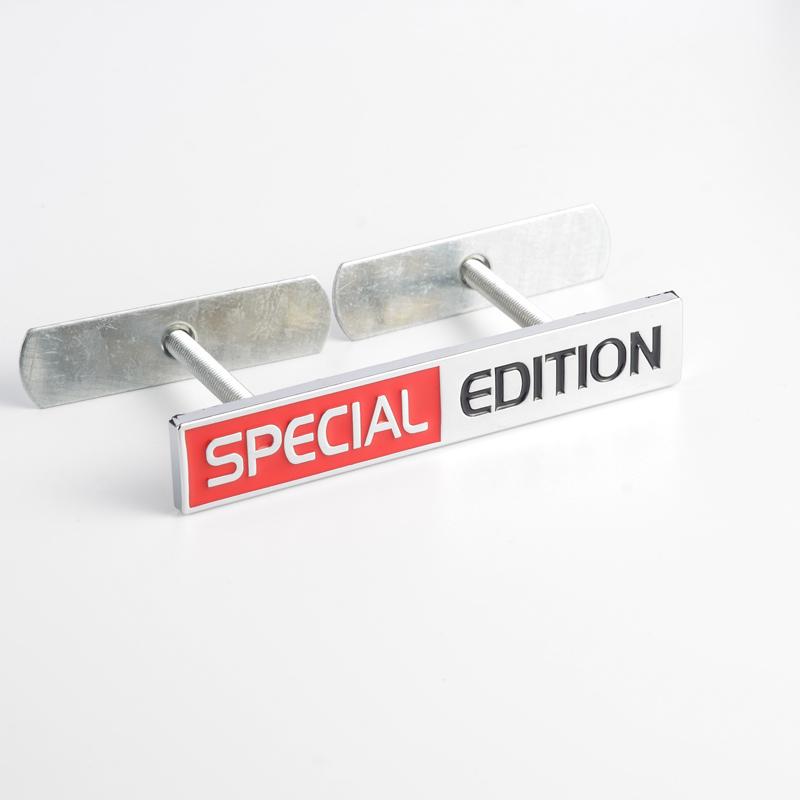 Lsfc6 3D Металлическая Специальная Серия Логотип Автомобиля Передняя Решетка Значок Багажника Декоративная Наклейка Для Toyota Ford Nissan Jeep Honda Opel Fiat