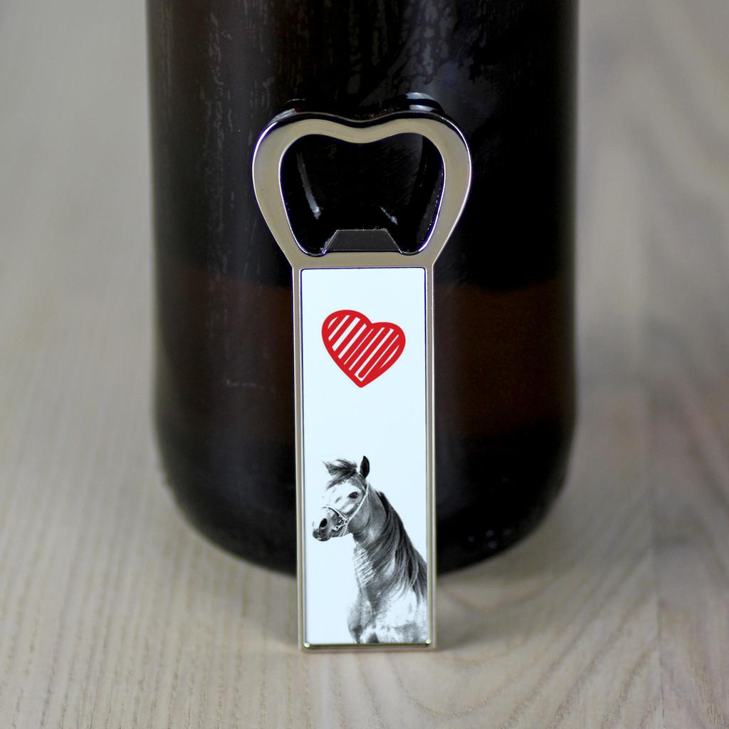 Koń Arabski - Otwieracz Do Butelek Z Koniem, Personalizowany Otwieracz Na Lodówkę, Wyjątkowy Upominek Dla Mężczyzny Marki Art-Dog