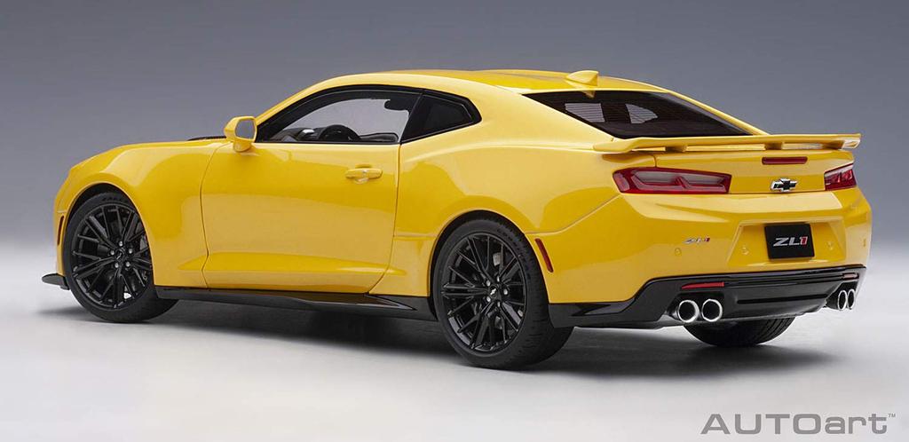 AUTOart Chevrolet Camaro ZL1 2017 Желтый Готовый продукт 71205 1/18