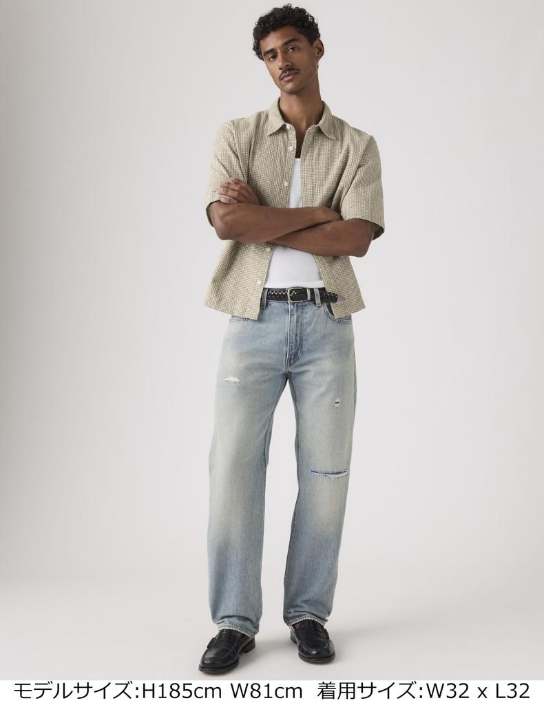 Levi's 555(TM) Свободные прямые джинсы мужские 000LO-0054 US W32 L32