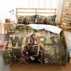 3D Sci-Fi War Print Bedding Set, Darth Duvet Cover with Pillowcase 75x50cm, Single Double Bed Duvet Cover 2/3pcs Gift for Boys
