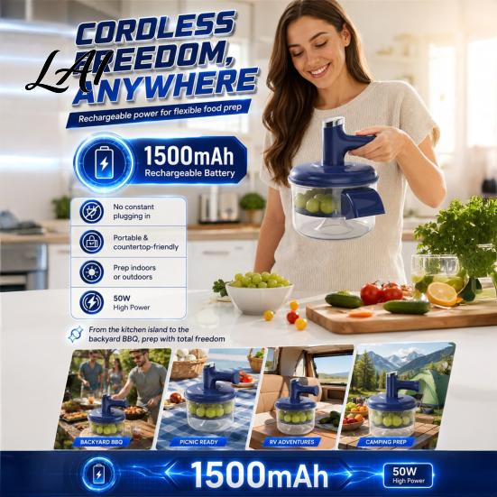 Kitchen Food Processor Automatic Electric Fruit Vegetable Peeler Compact Stainless Steel Tool Gadget Portable One-Click Operation Blender
