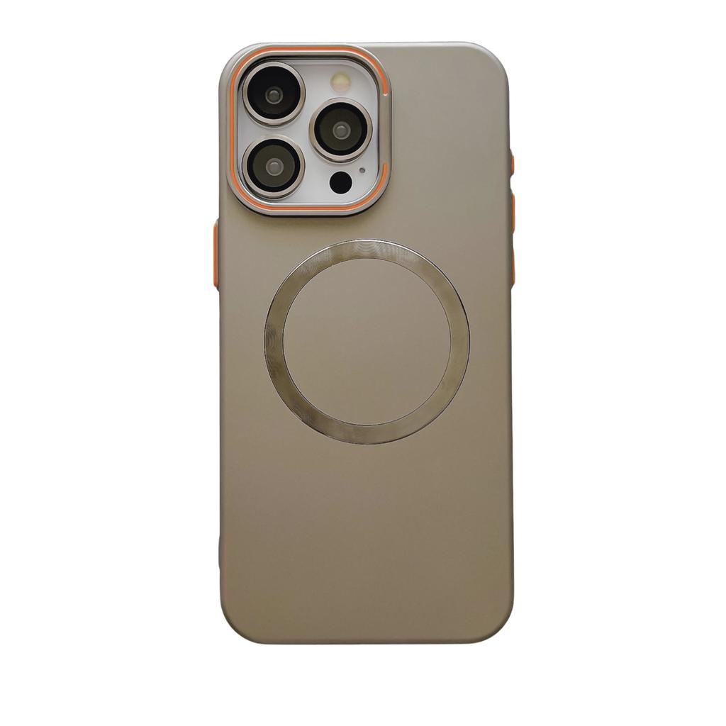 Подходит для iPhone 15, ROP, Max Stand, Магнитный чехол для телефона, Пленка для объектива, Матовое полное покрытие для iPhone 14 /15