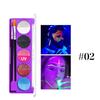 Makeup Palette Water-Soluble Versatile Creative Body Paint for Festivals Stages Opera