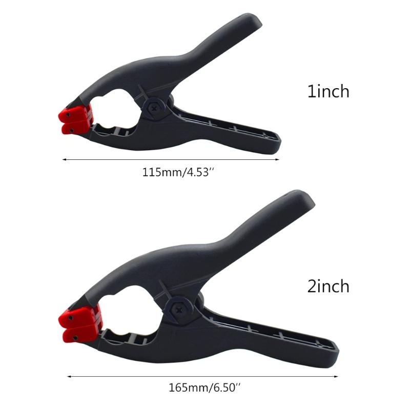 Heavy Duty Spring Clamps Tool Strong A Type Adjustable Spring Clamps Ergonomic Handle Durable for Woodworking Carpenter