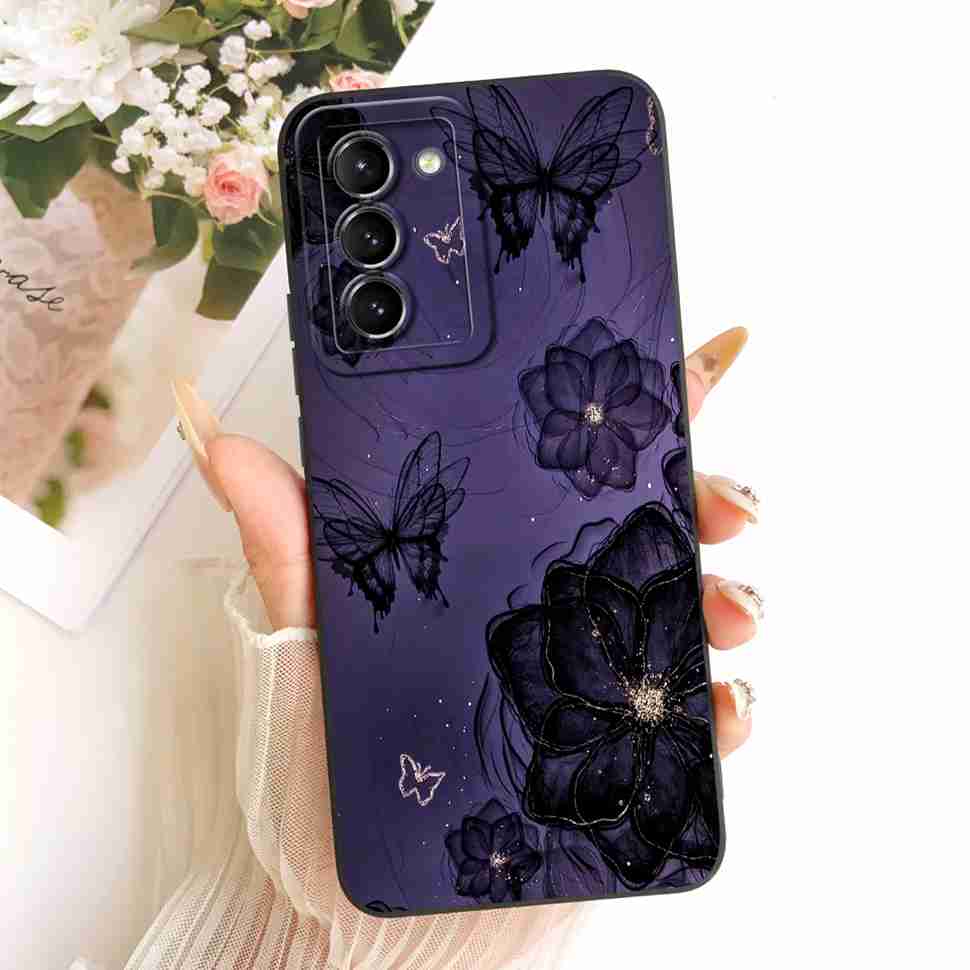 Чехол для Samsung Galaxy S21 Plus Мягкий Силикон Конфетный Расписной Чехол для Телефона Для Samsung S 21 S21+ Plus 5G Задняя Крышка Корпус