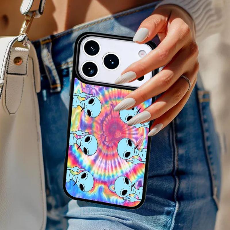 Alien Martian Humans Arent Real Phone Case For iPhone 17 Air 14 15 13 12 Max Cover For Apple 14 15 16 16e 11 Pro Max Plus Coque