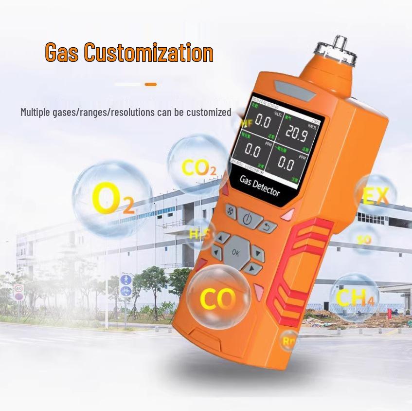 Hydrogen Cyanide Gas Detector ZY-456X: Suction-Type Leak Alarm for Mining & Electroplating.